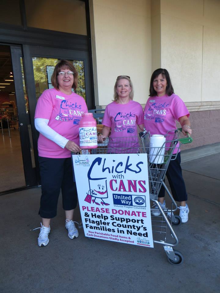 Chicks with Cans Food Drive