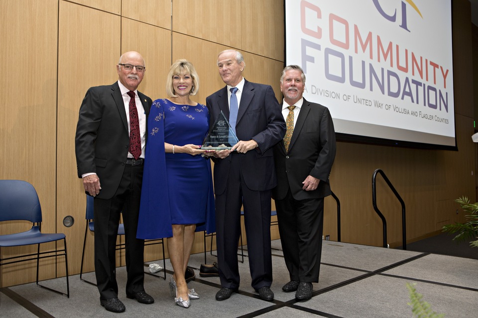 Community Foundation of Volusia & Flagler Honors Nancy & Lowell Lohman with its 2019 Herbert M. Davidson Award