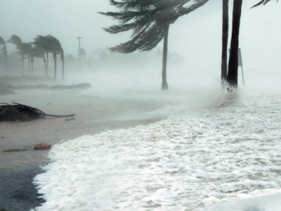 During a Hurricane