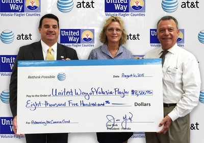 AT&T Donates $8,500