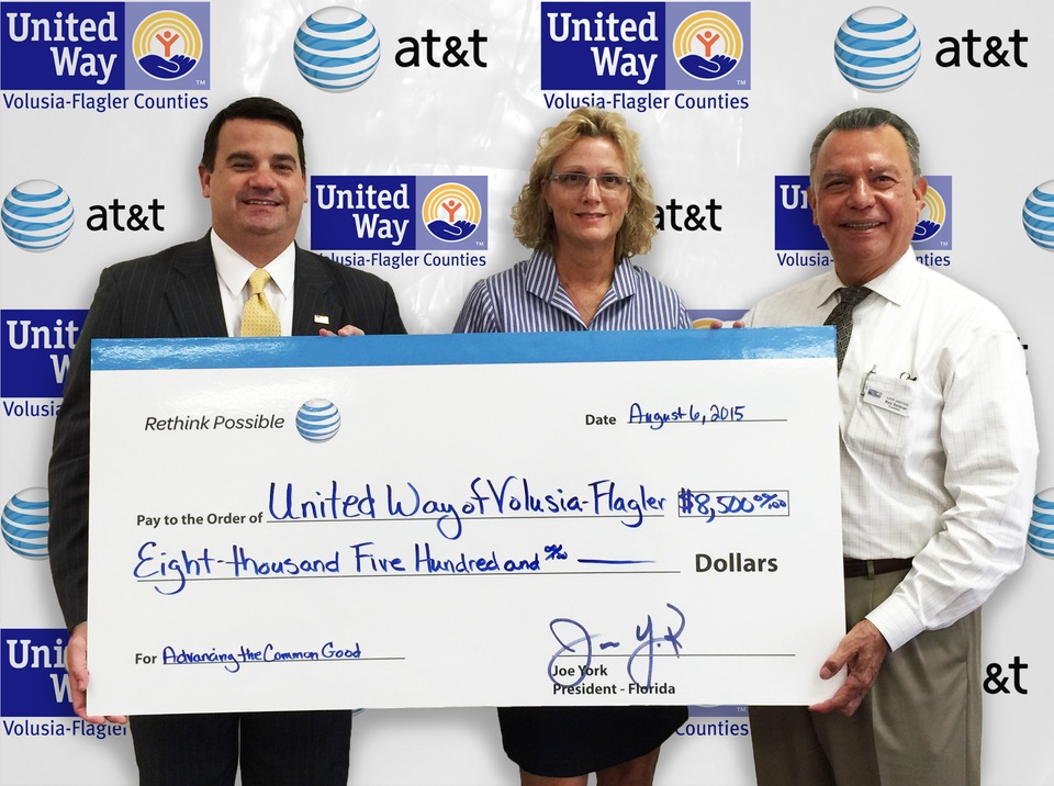 AT&T Donates $8,500