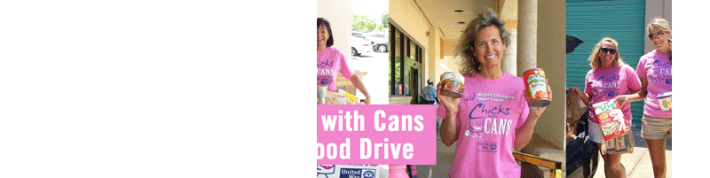 Chicks with Cans Fall Food Drive