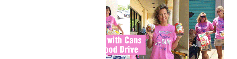 Chicks with Cans Fall Food Drive